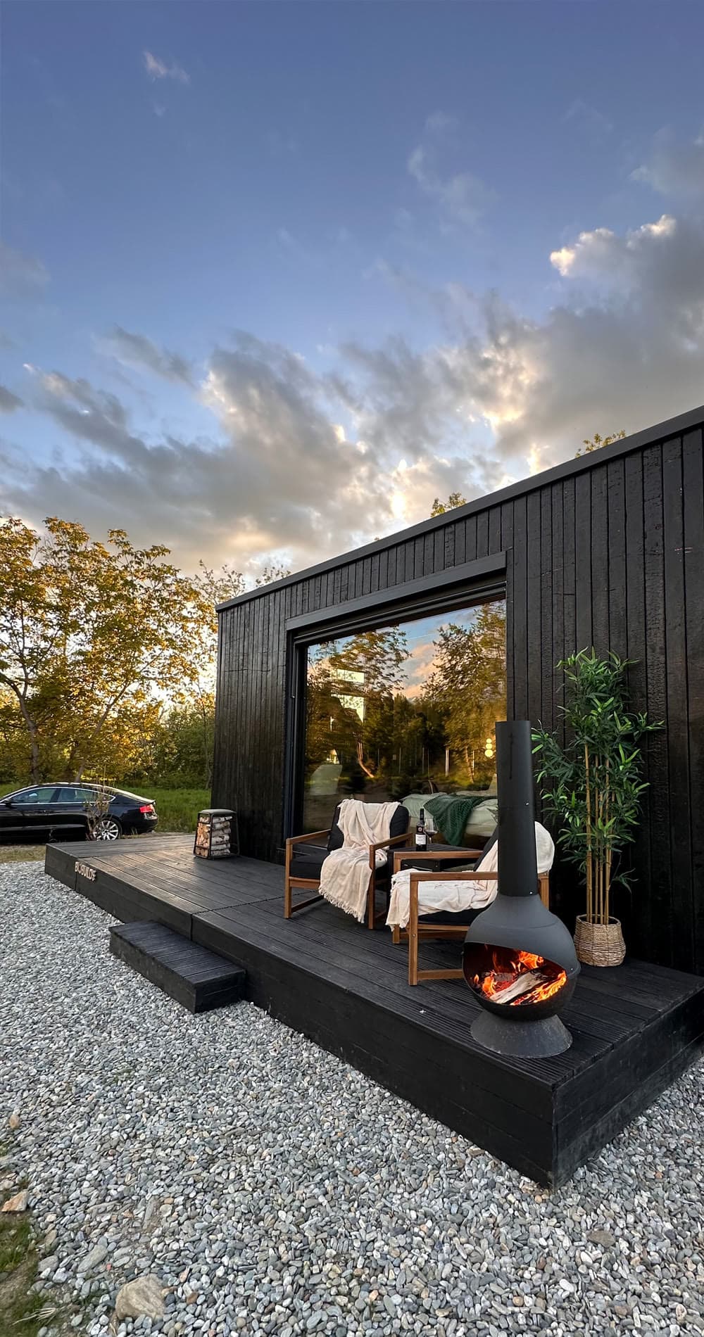 Foto des 24 m² großen BIOBUILDS-Hauses im Porumbacu Garden 3