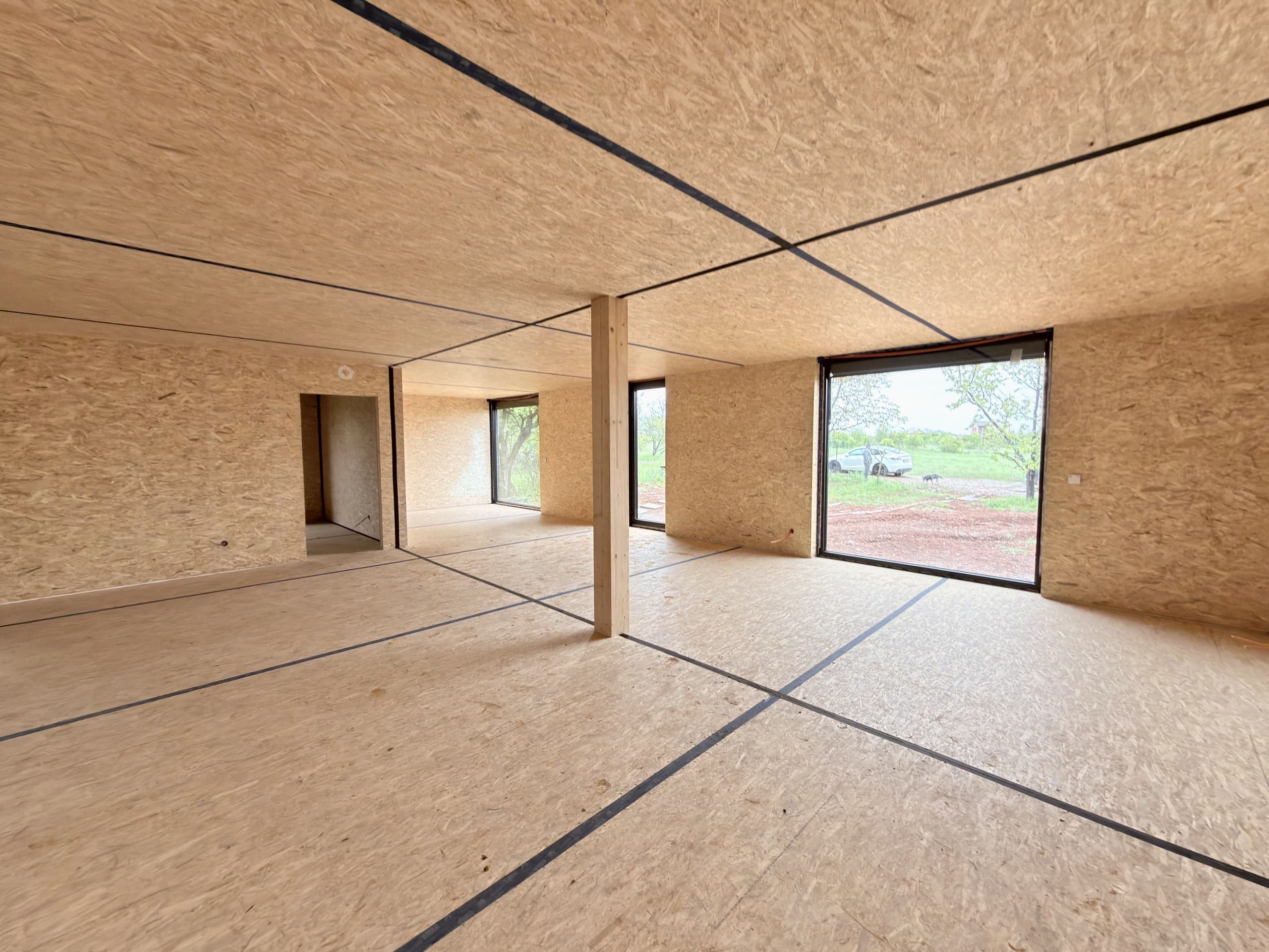 142m2 Sanctuary semi-finished open-plan interior