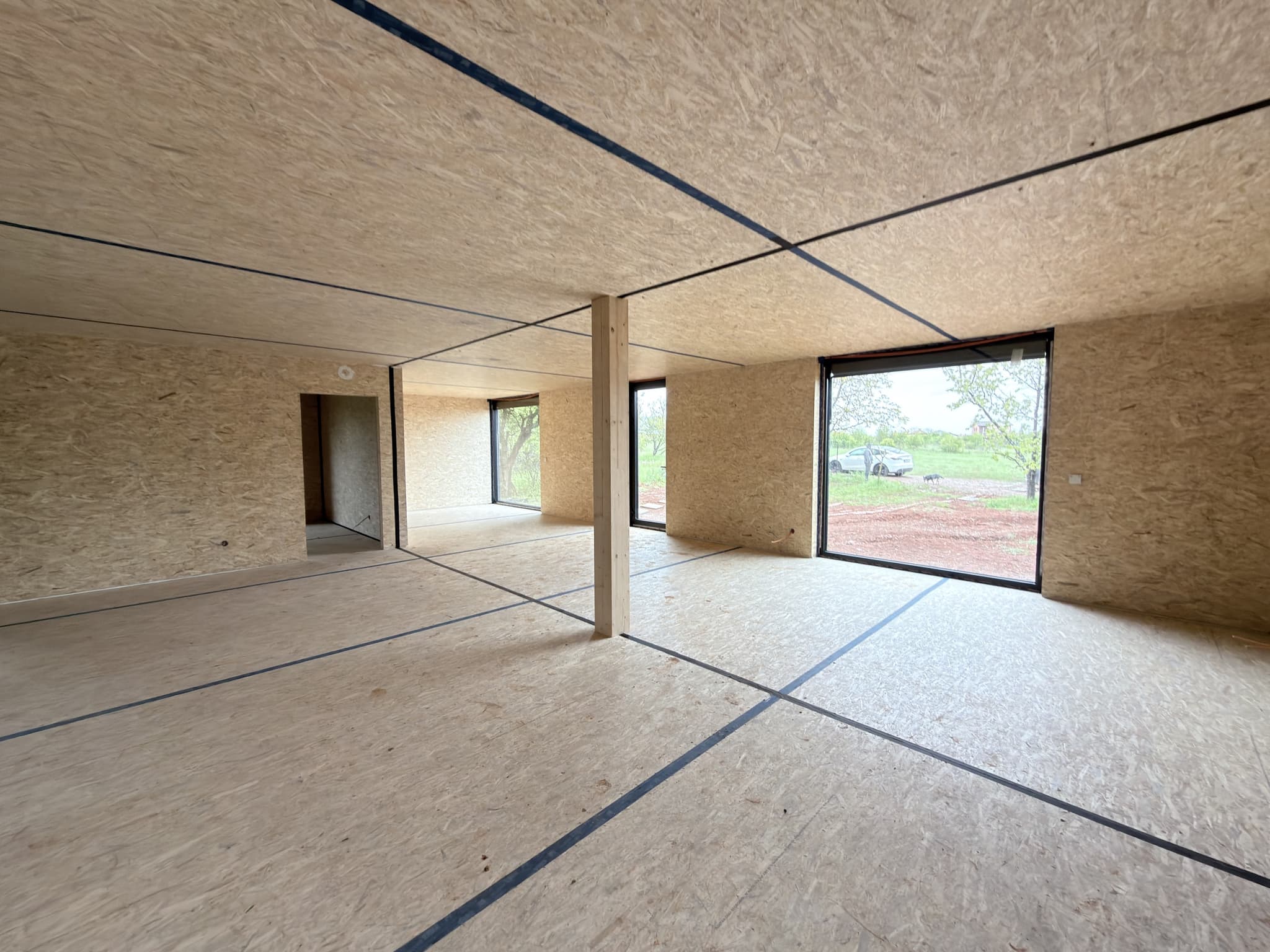 142m2 Sanctuary semi-finished open-plan interior