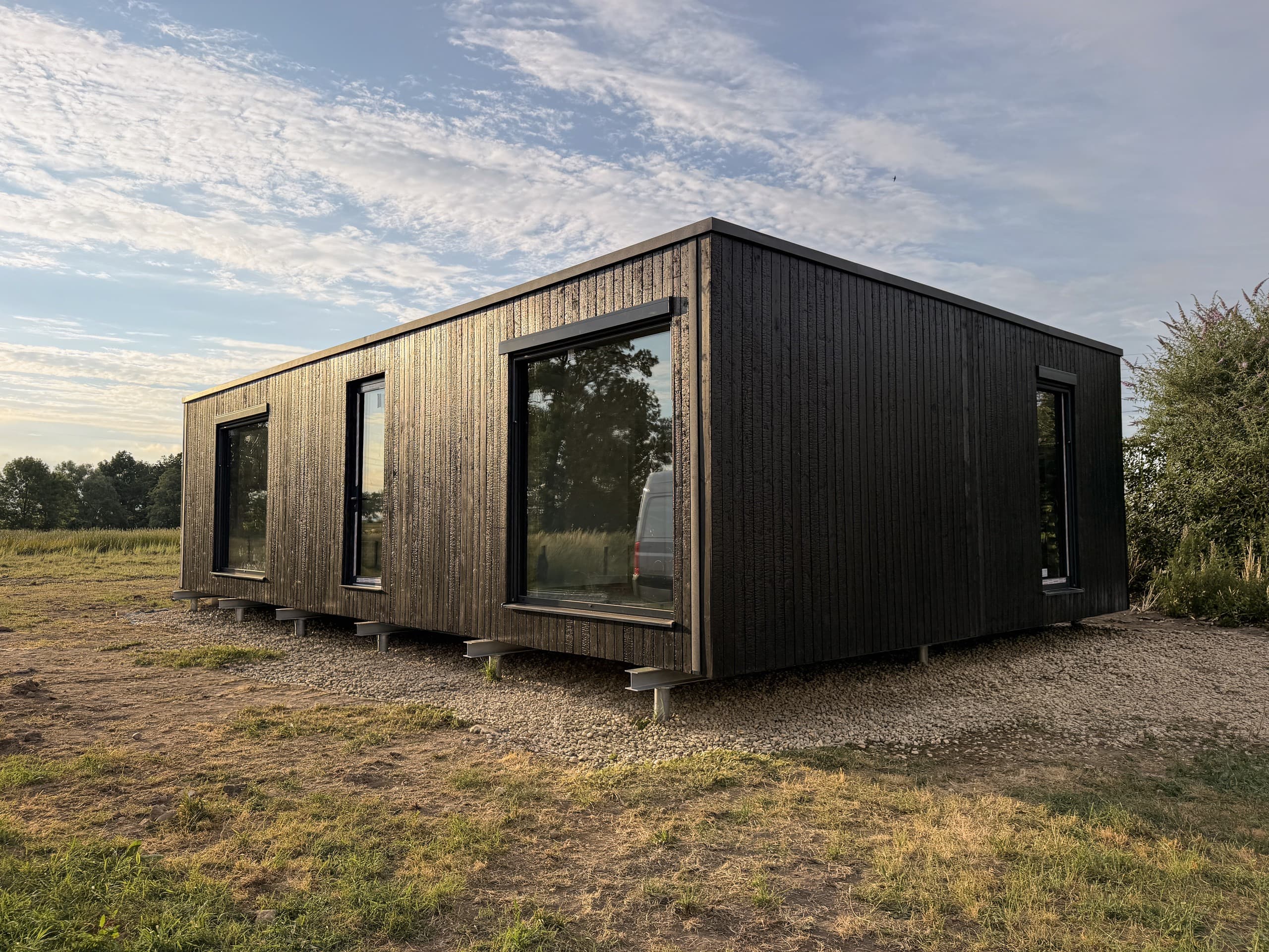 95m2 Serenity - mounted at sunset