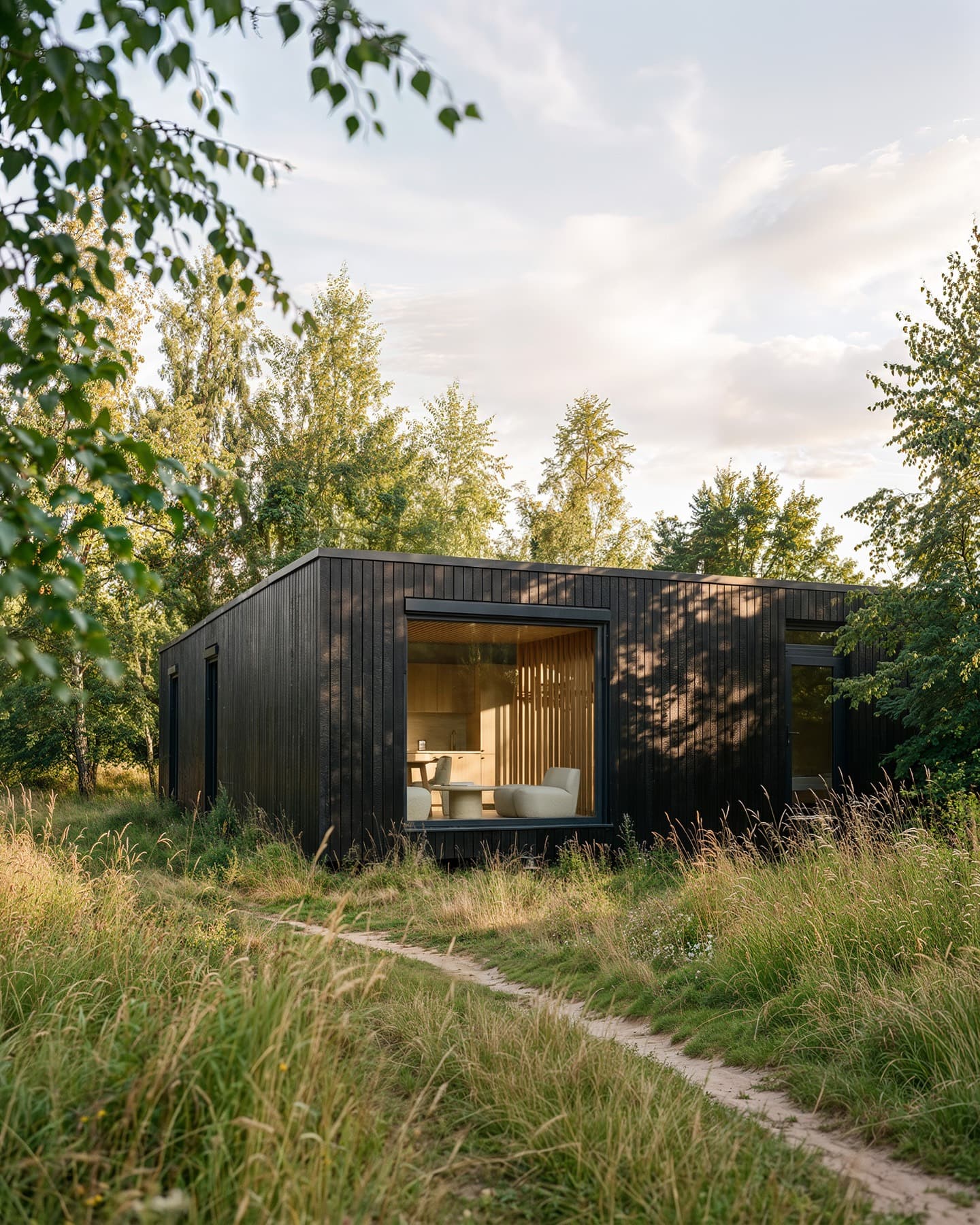 Modular is carbon negative.