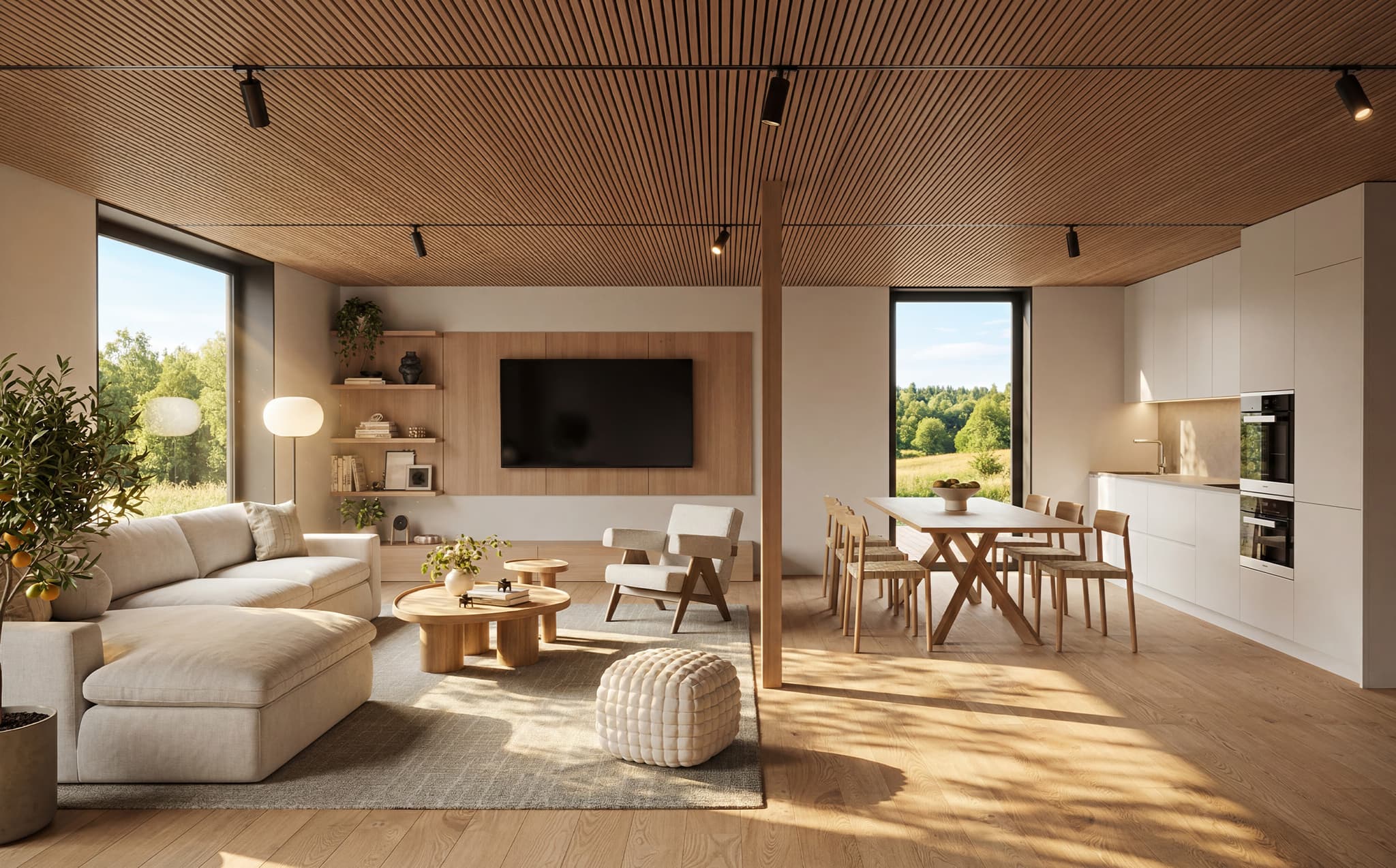 BIOBUILDS schlüsselfertiges Haus-Interieur