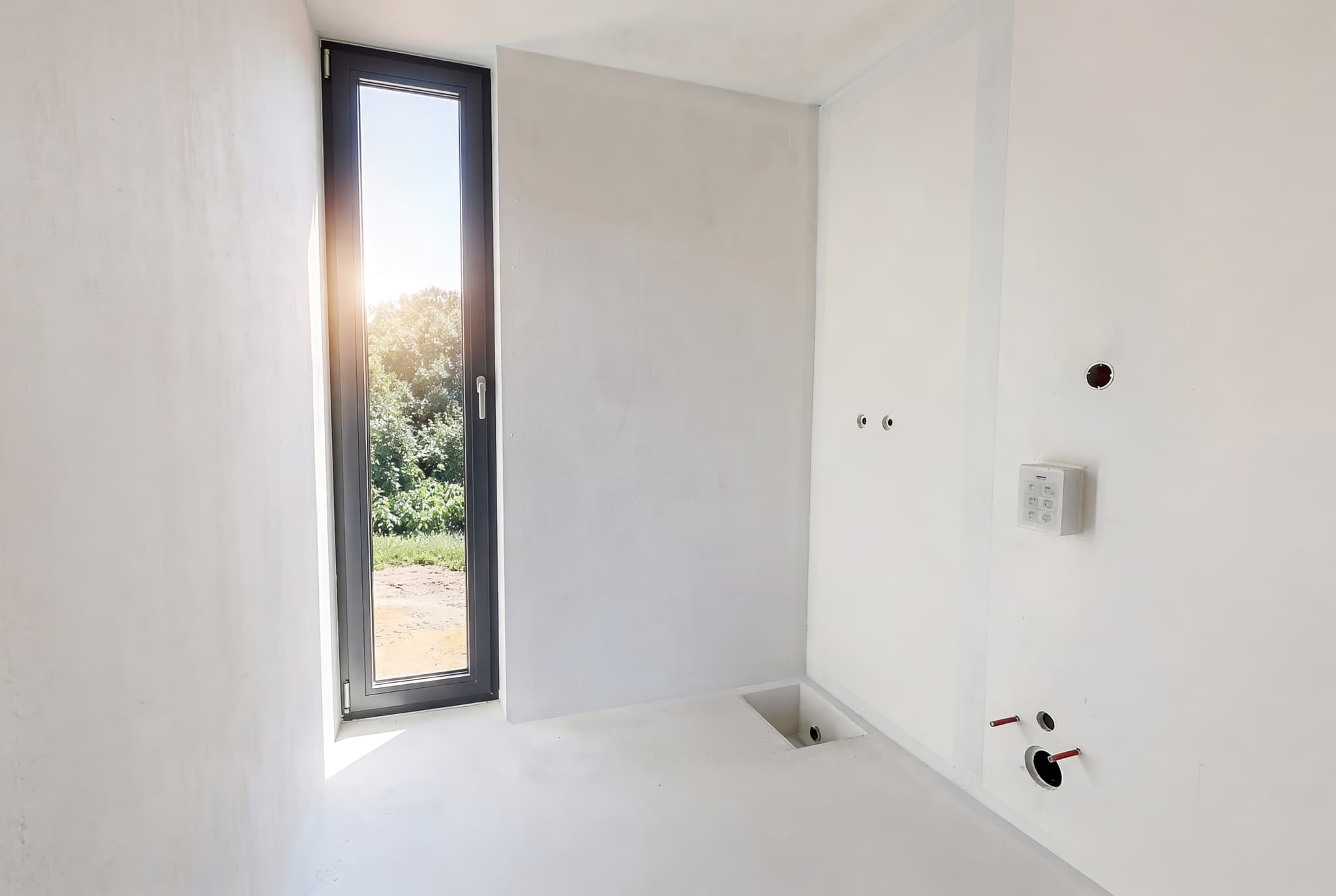 Bathroom. Ready for your touch.