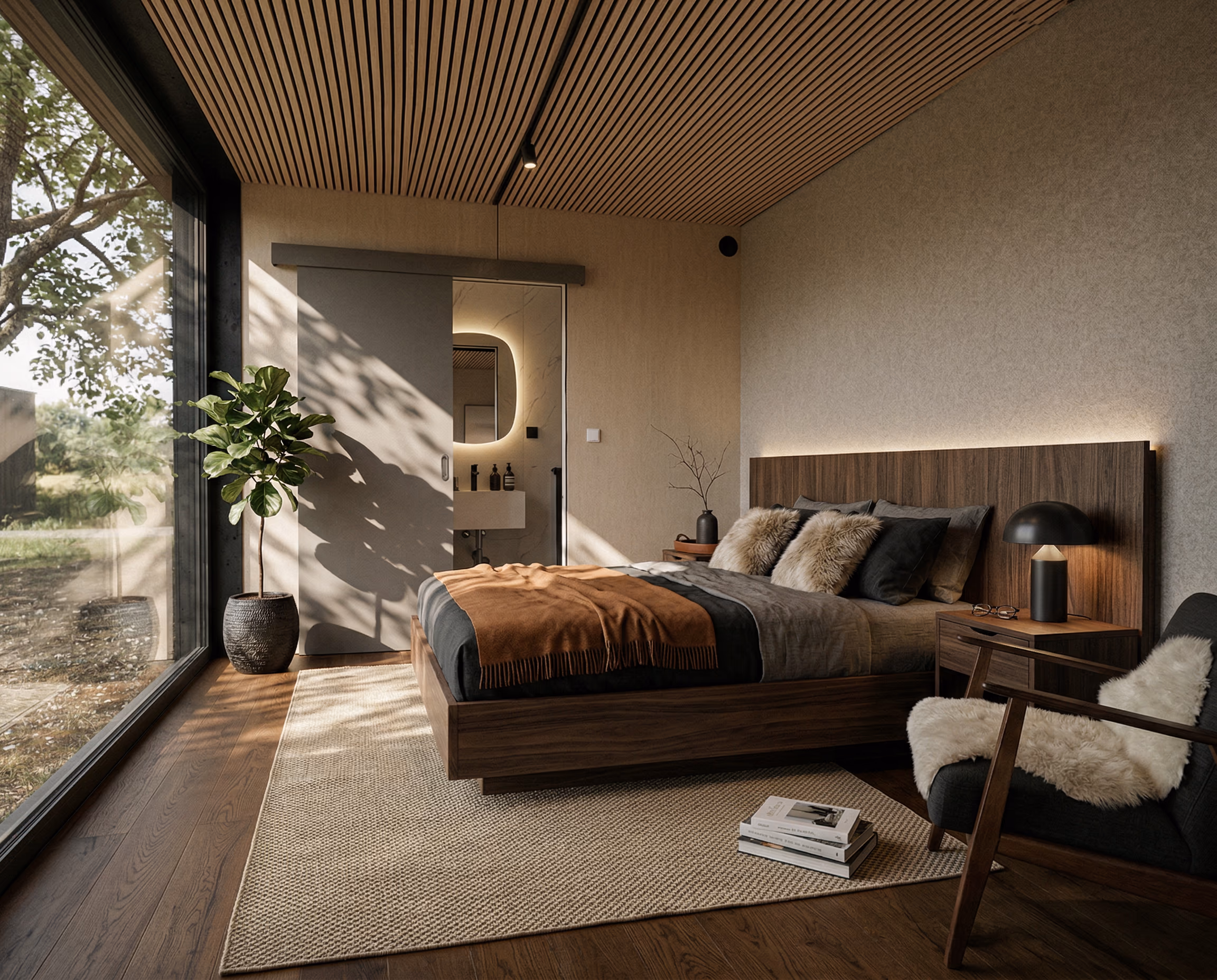 Silence between you and the world.