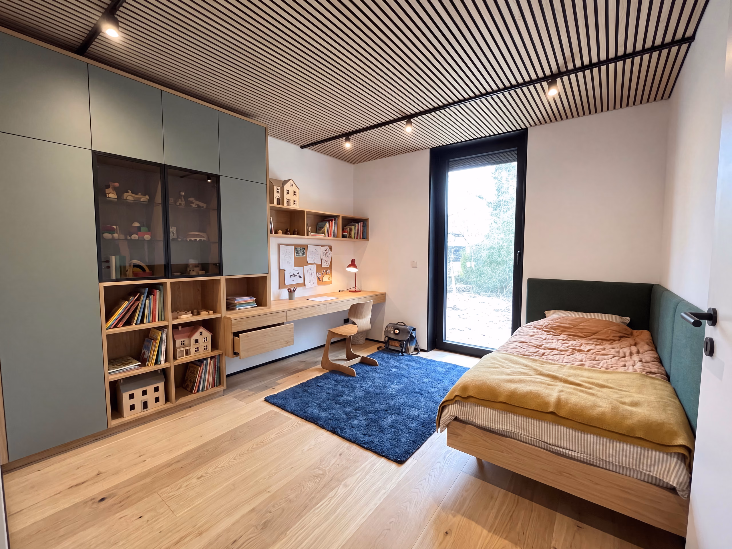 Children's bedroom in a BIOBUILDS home