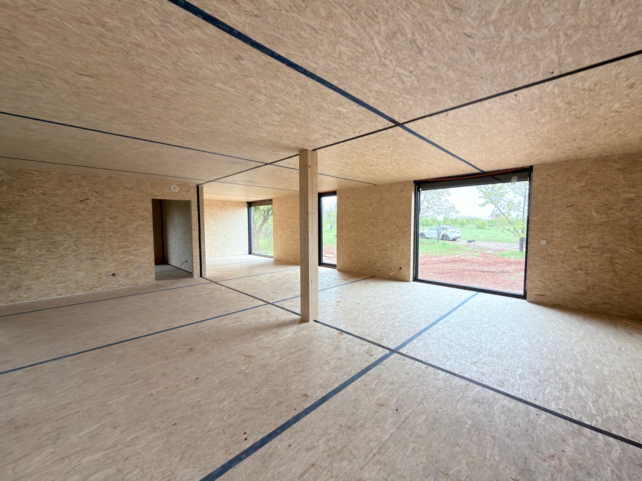 142m2 Sanctuary semi-finished open-plan interior