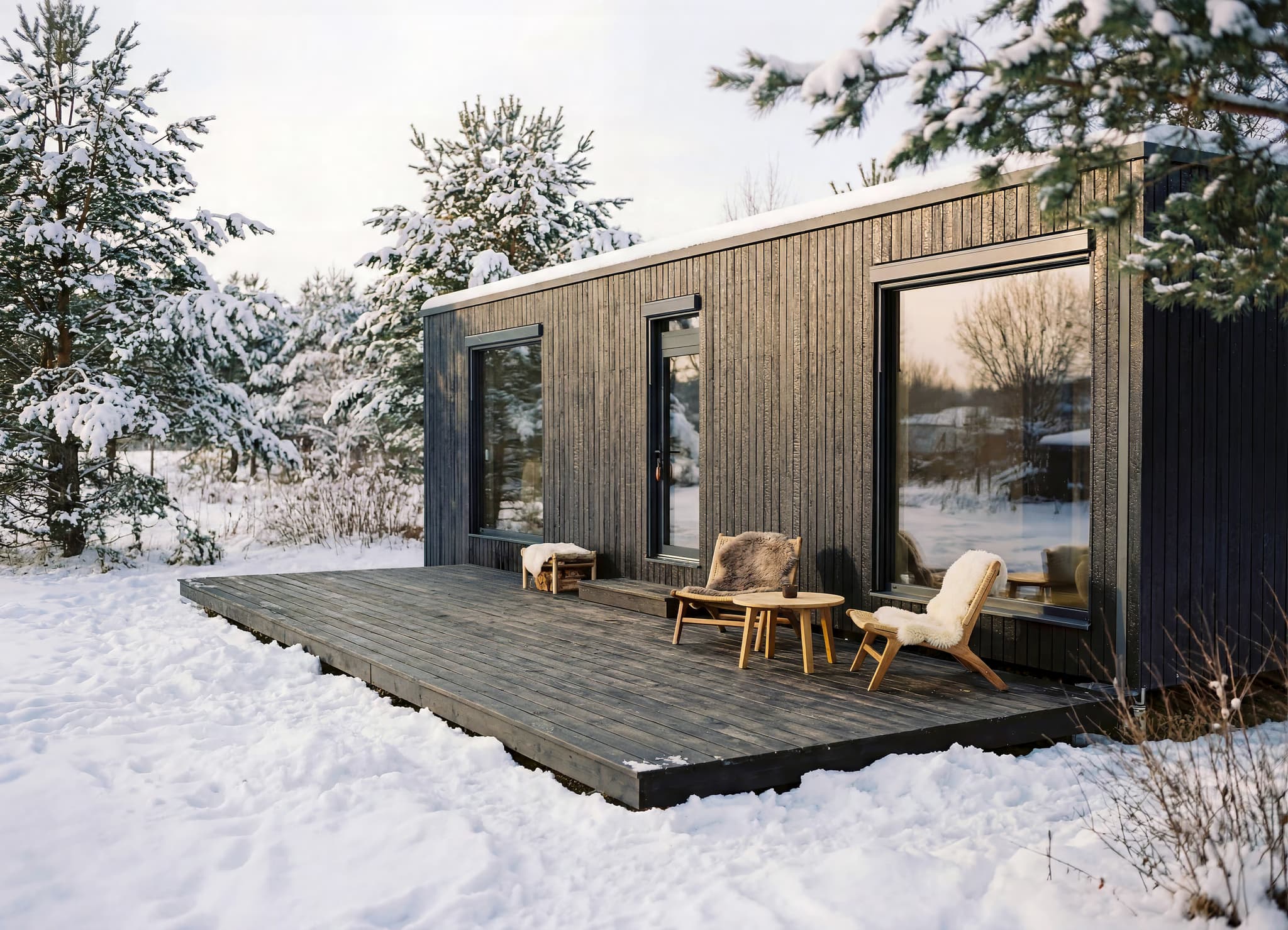 142m2 Sanctuary in Bavarian snow