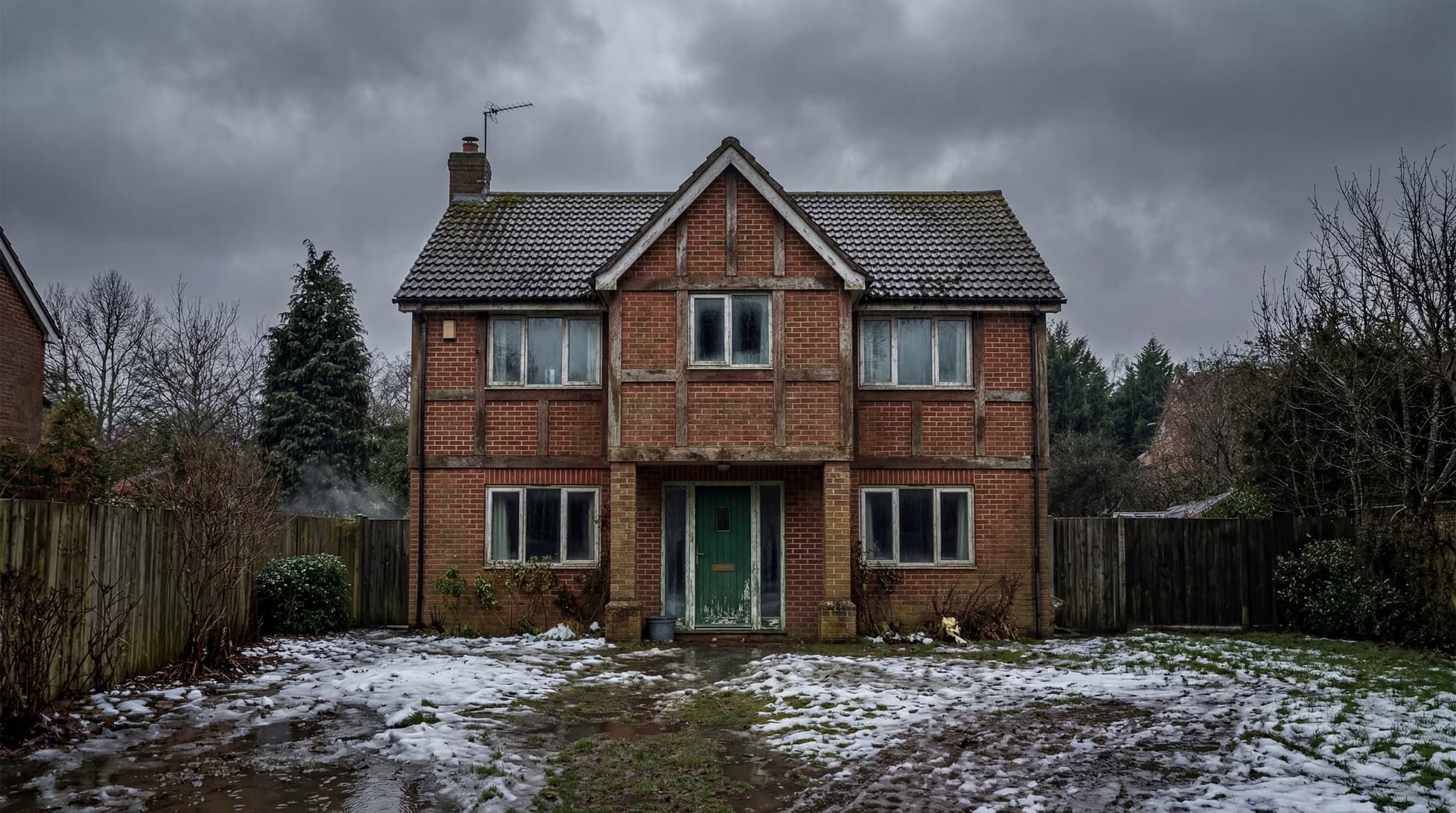 Average European detached home